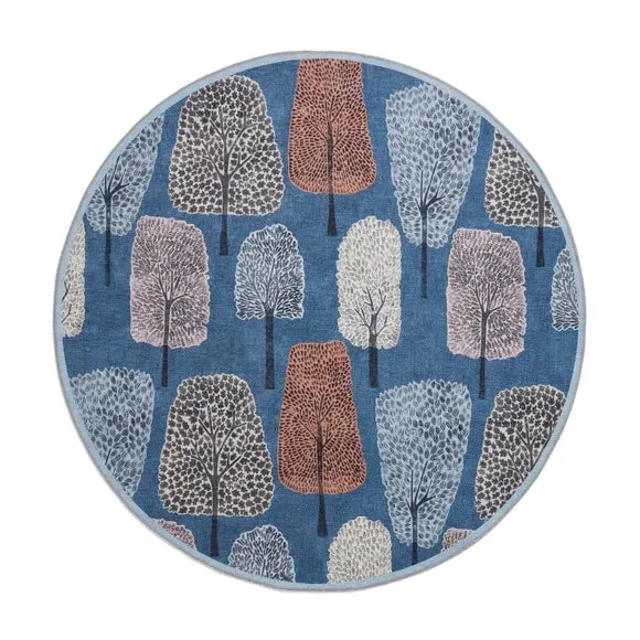 Scion Cedar Washable Round Rug 5