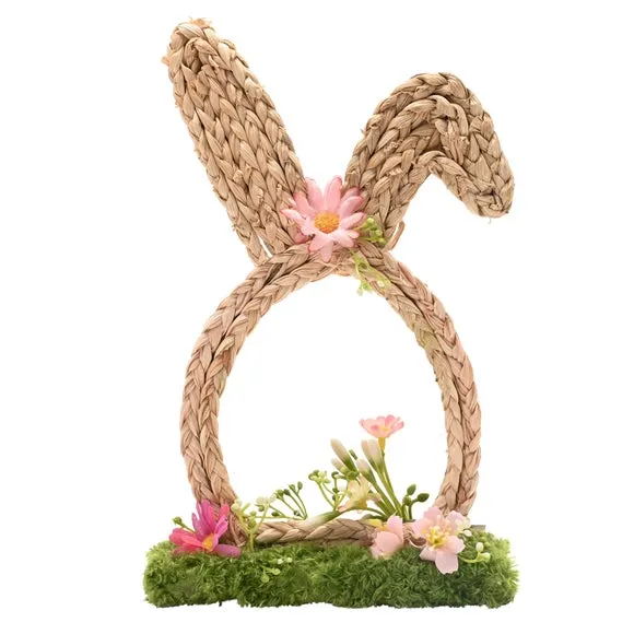 Eggstraordinary Gift Co. Faux Flower Bunny Ears Decoration