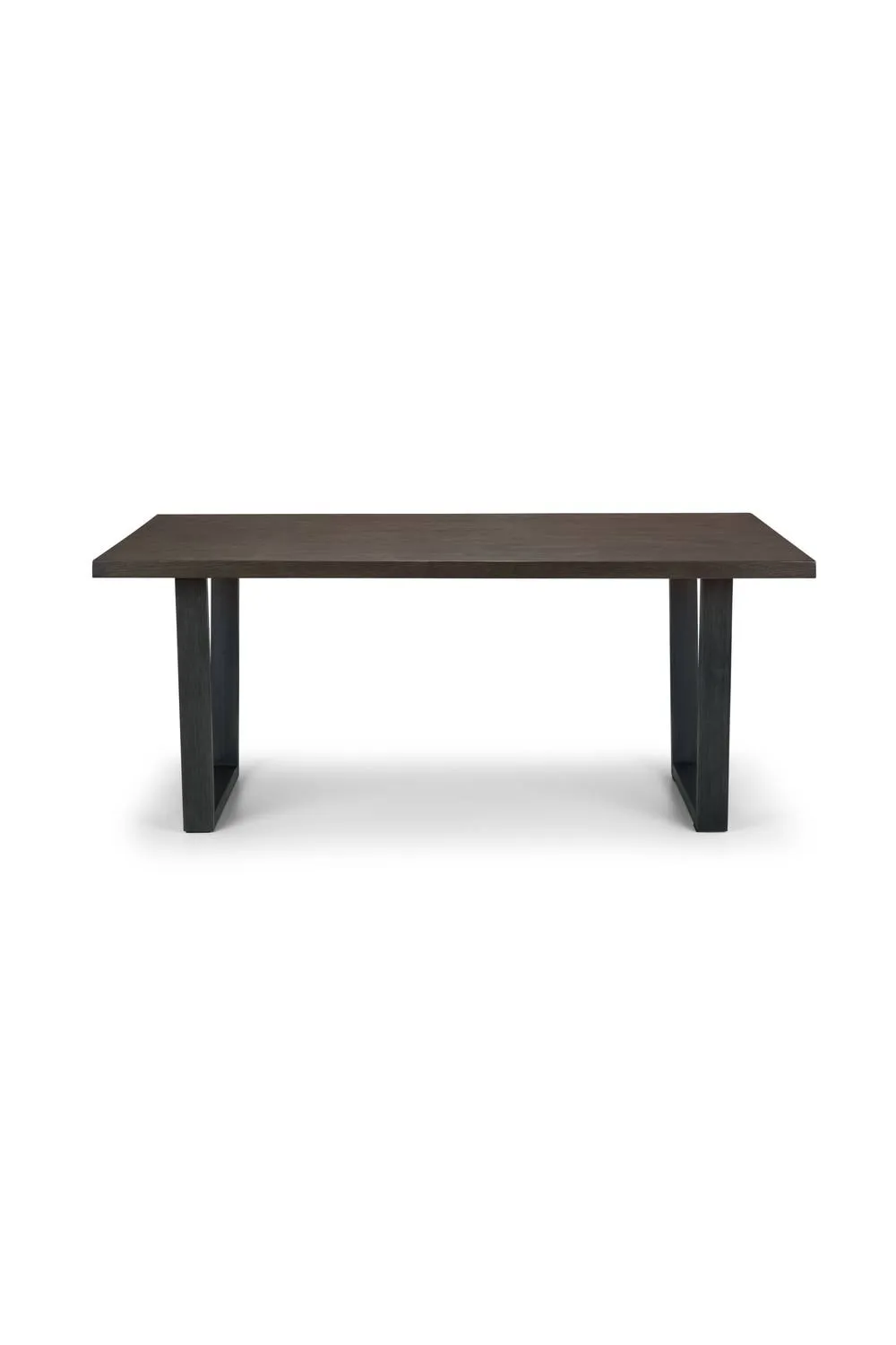 Julian Bowen Brooklyn Rectangular 4-6 Seater Dining Table in Dark Brown 6