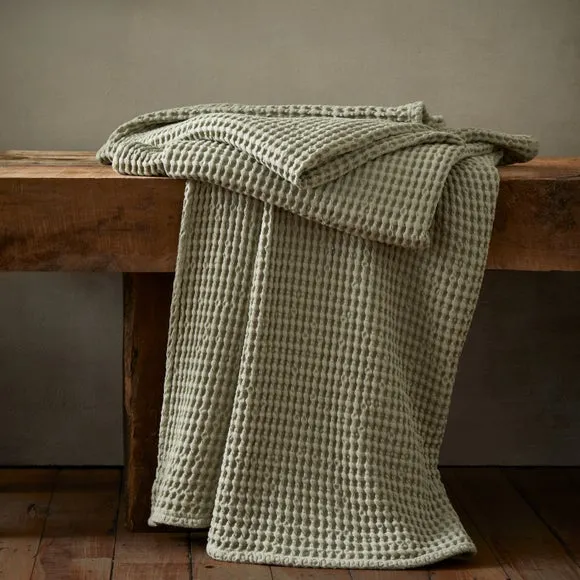 Pineapple Elephant Jaipur Waffle Throw Blanket 150cm x 200cm 1