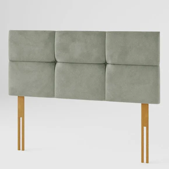 Caine Plush Velvet Headboard 2