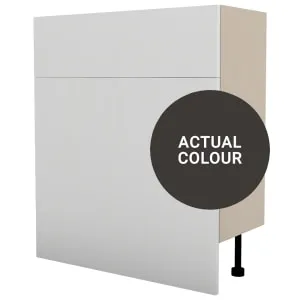 Duarti By Calypso Beaufort 700mm Floor Reaching Full Depth Toilet Unit - Ember Grey