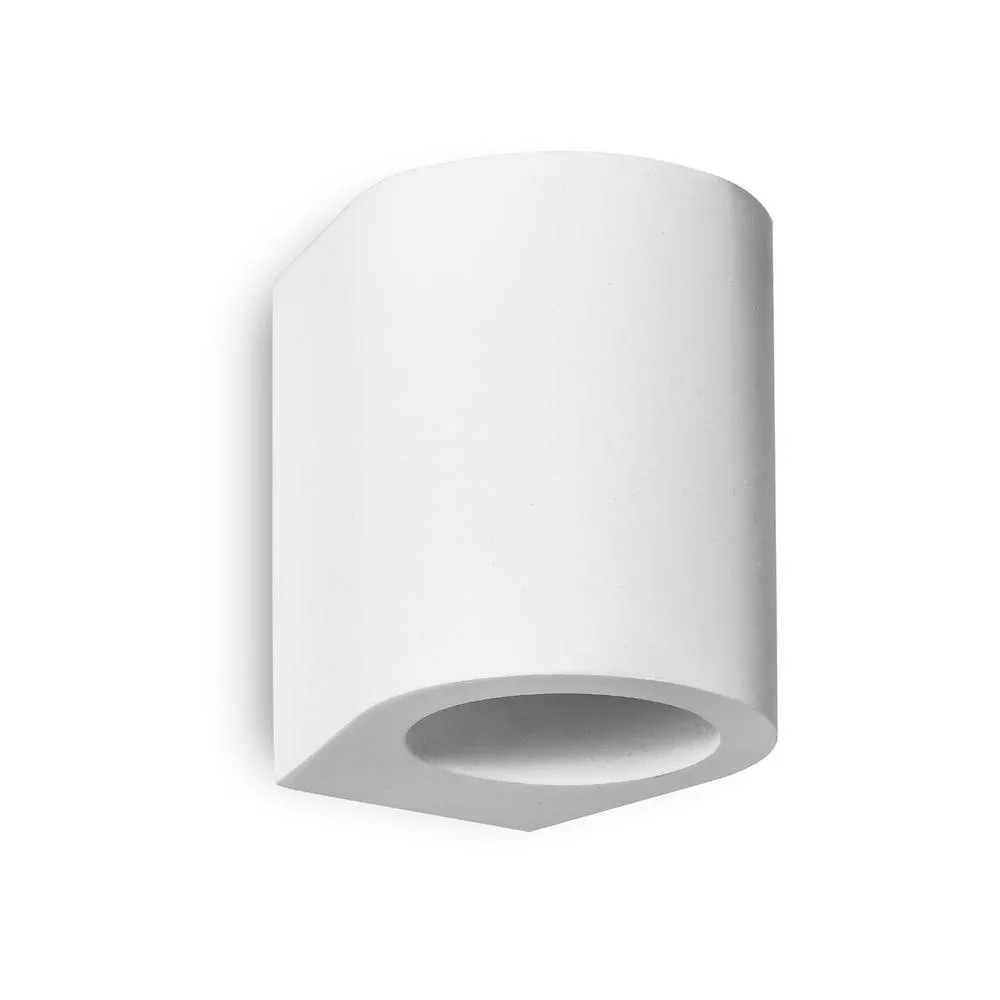 First Choice Lighting Set of 2 Mural - White Plaster G9 Wall Lights 2