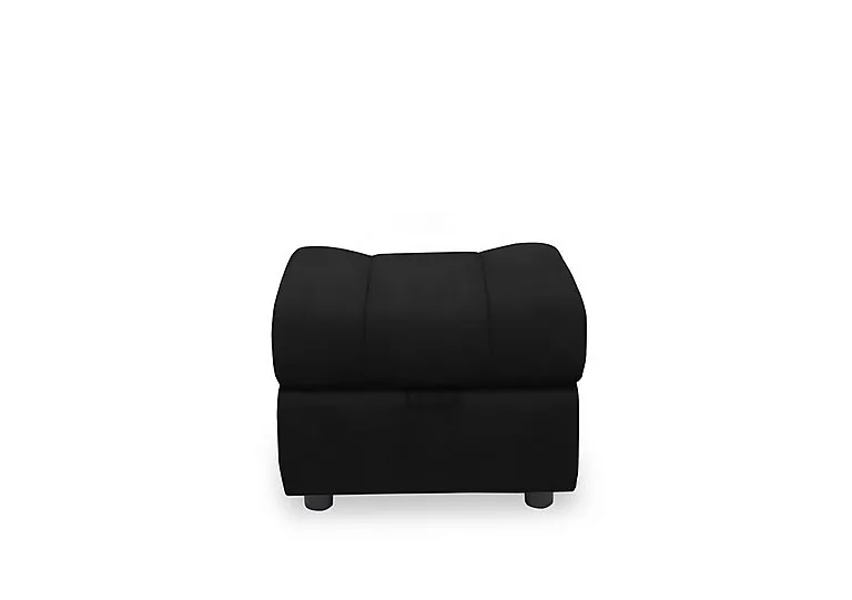 Aero Leather Storage Footstool