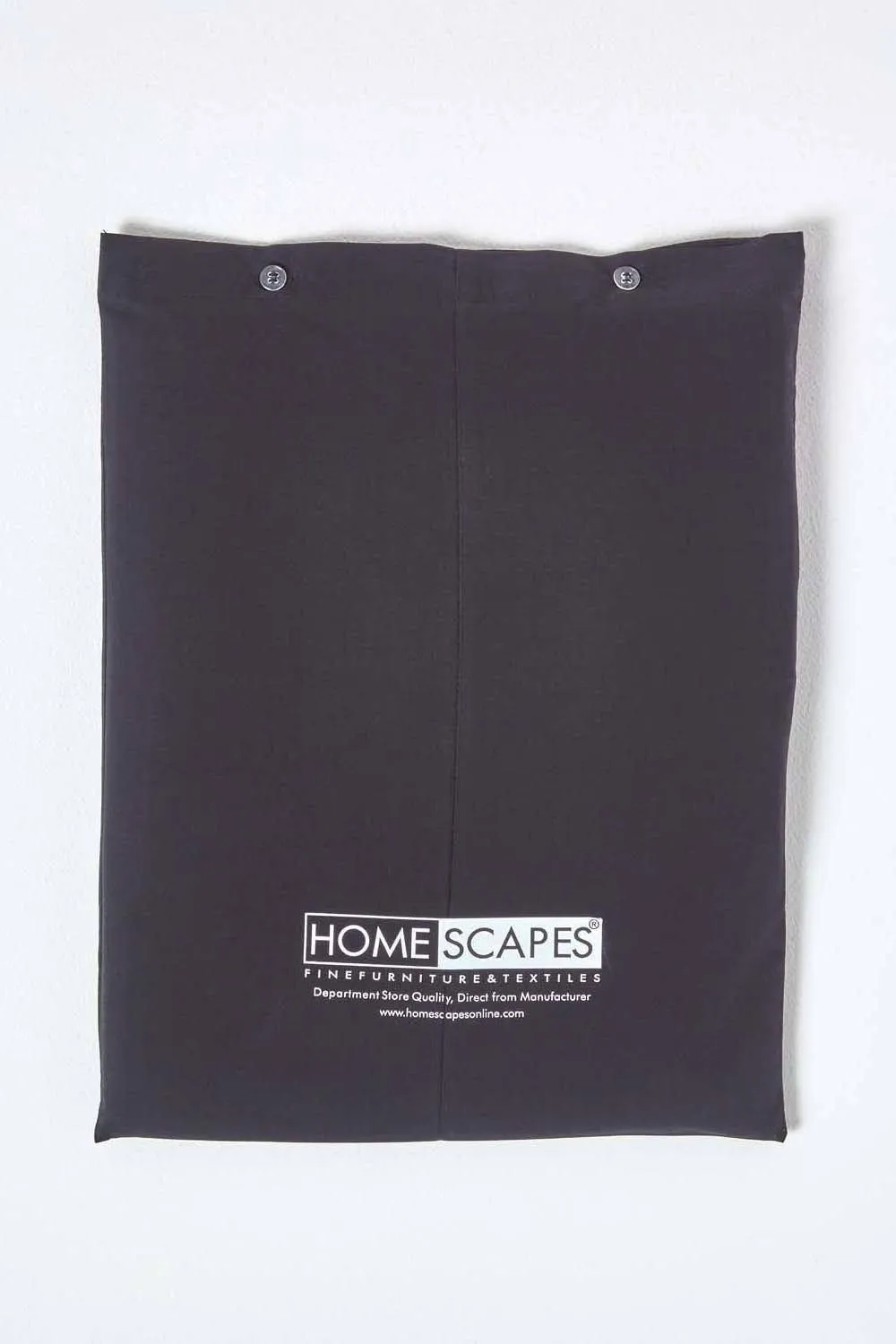 Homescapes Egyptian Cotton Deep Fitted Sheet 18 inch 200 Thread Count in Black 5