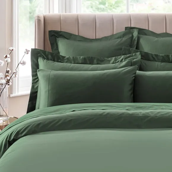Dorma Smooth & Soft 300 Thread Count 100% Cotton Sateen Standard Pillowcase 1