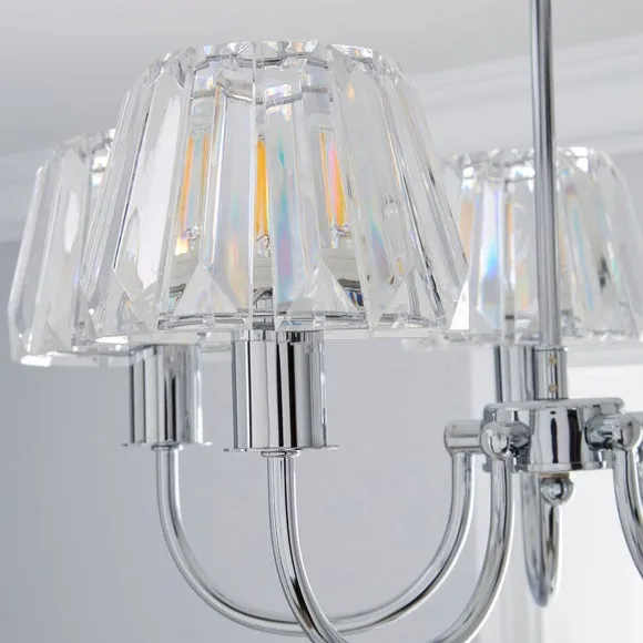 Paloma 5 Light Semi Flush Ceiling Light 3