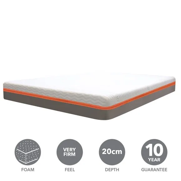Return - Komfi Vitality Ultra Firm Mattress, Double