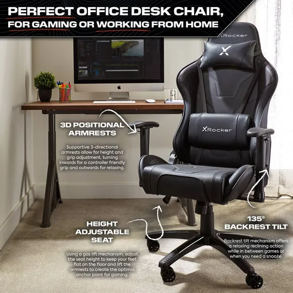 X Rocker Agility Sport Office Gaming Chair 5