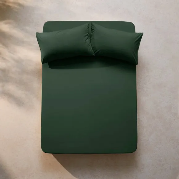 100% Egyptian Cotton 220 Thread Count True Grip® Fitted Sheet 5