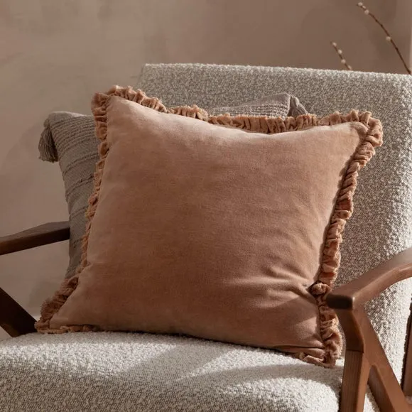 Bertie Velvet Square Cushion 1
