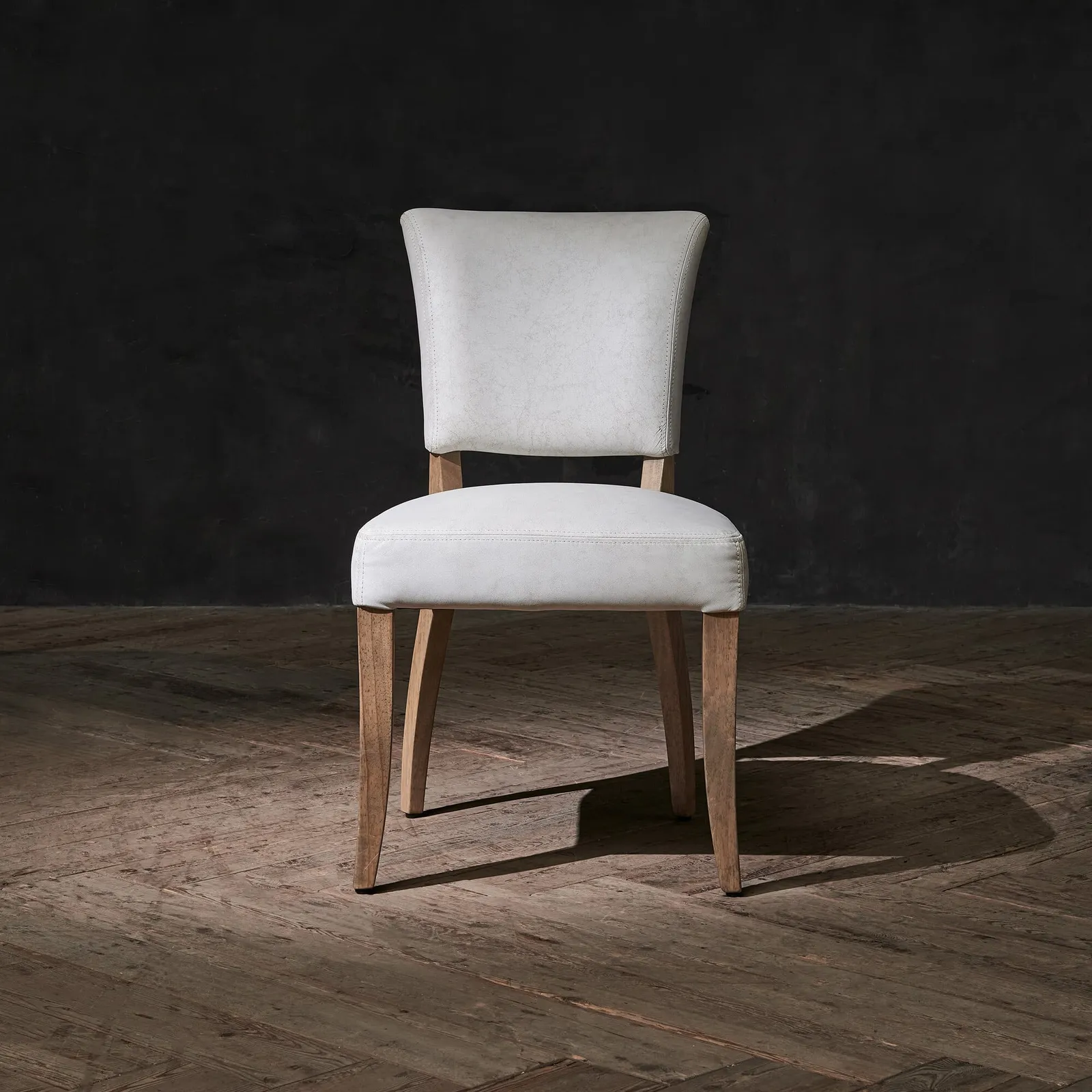 Timothy Oulton Mimi Dining Chair, White Leather | Barker & Stonehouse 4