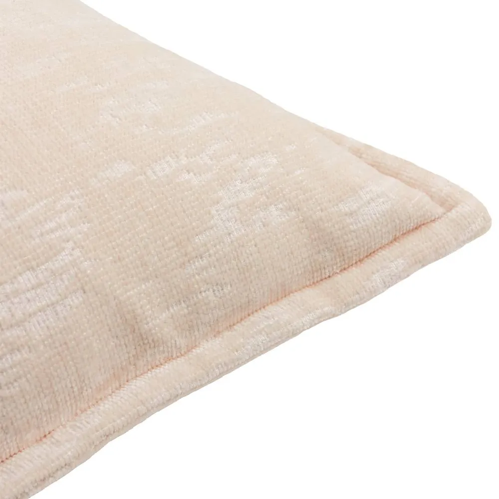 Paoletti Aurelio Chenille Jacquard Cushion in Off-White 3