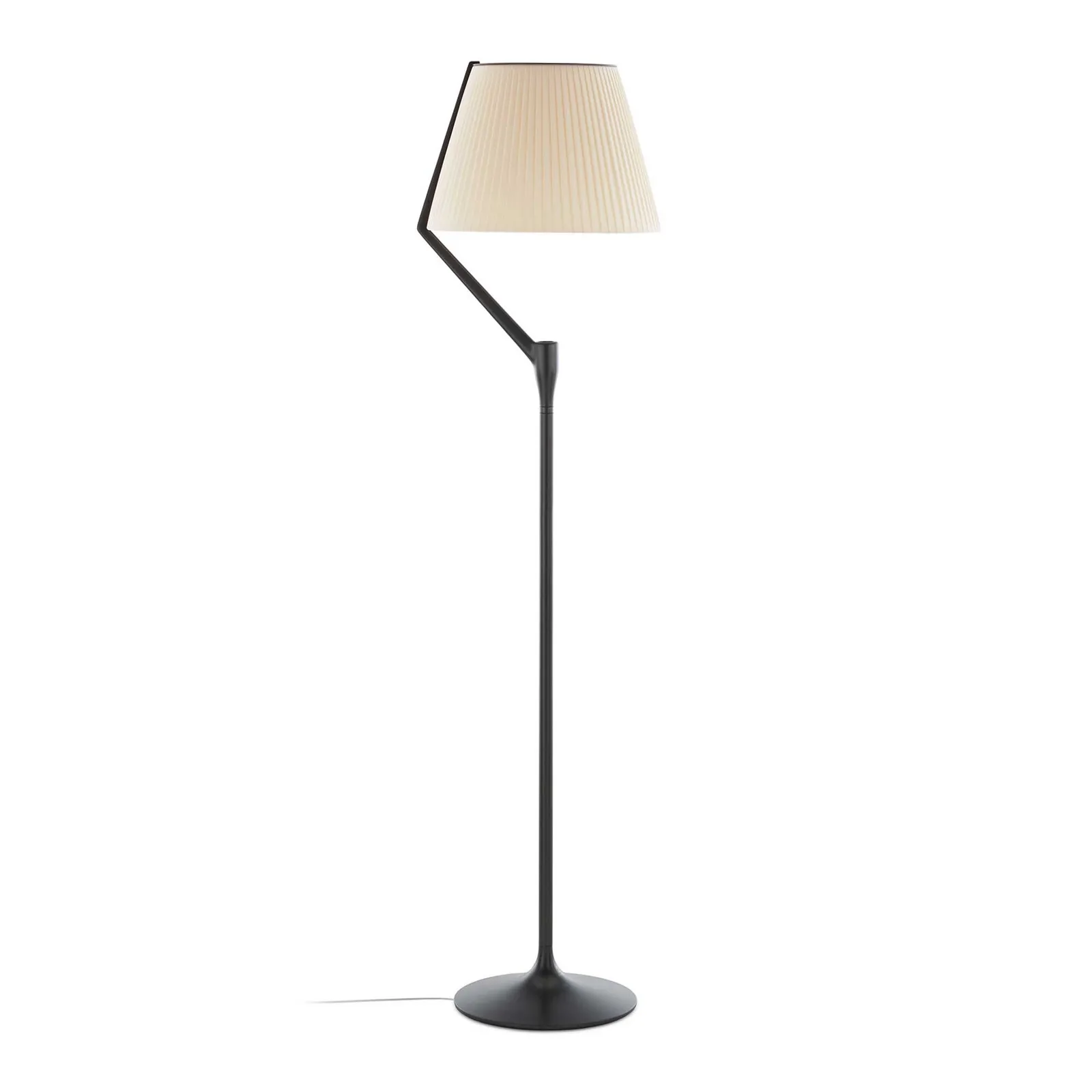 Kartell Angelo Stone Floor Lamp 42X173 Titanium, Black | Barker & Stonehouse