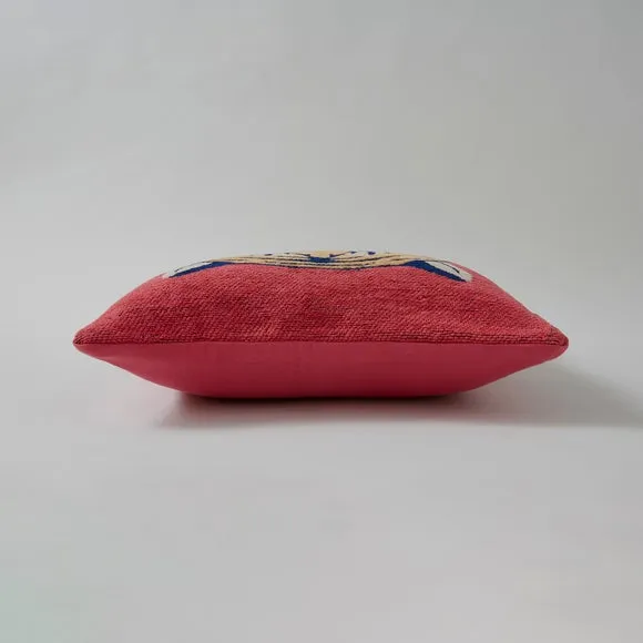 Woven Chenille Tiger Cushion 4