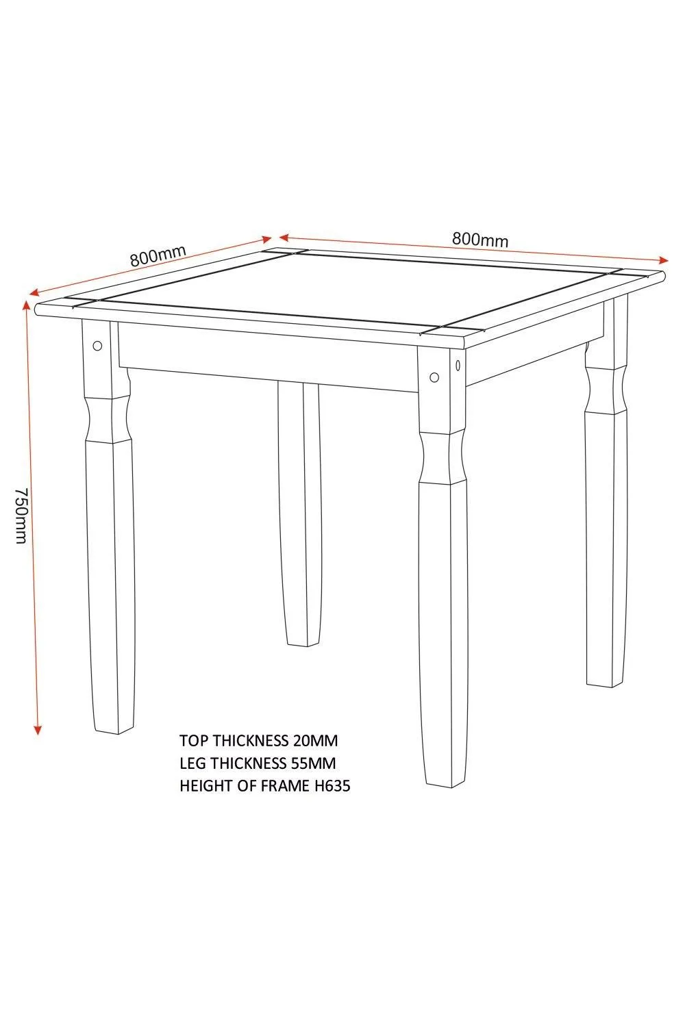 Seconique Rio Dining Set in Light Oak 3