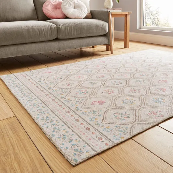 Catherine Lansfield Cameo Floral Rug 6