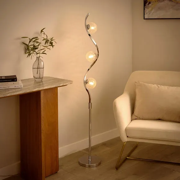 Penny 3 Light Floor Lamp 2