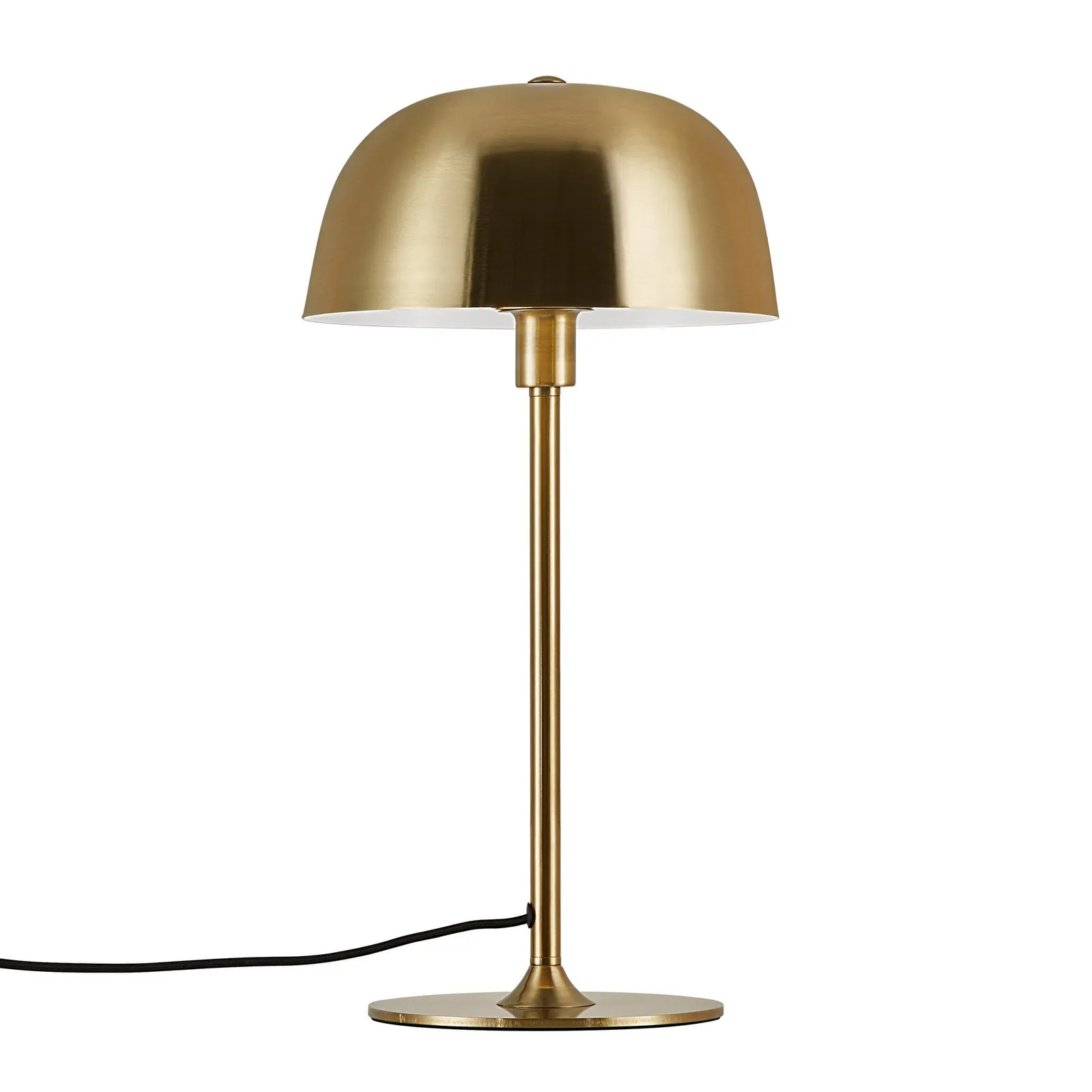 Nordlux Cera Table Lamp Brass Metal Livingroom E14 Switch in Gold 3