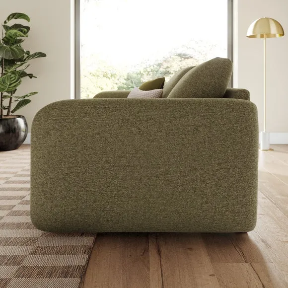 Luca Soft Chenille 3 Seater Sofa 2