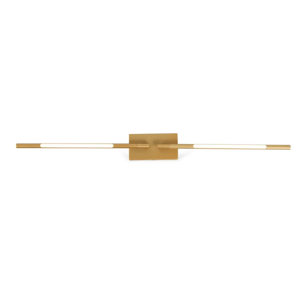 Heal's Saber LED Wall Light Gold 3