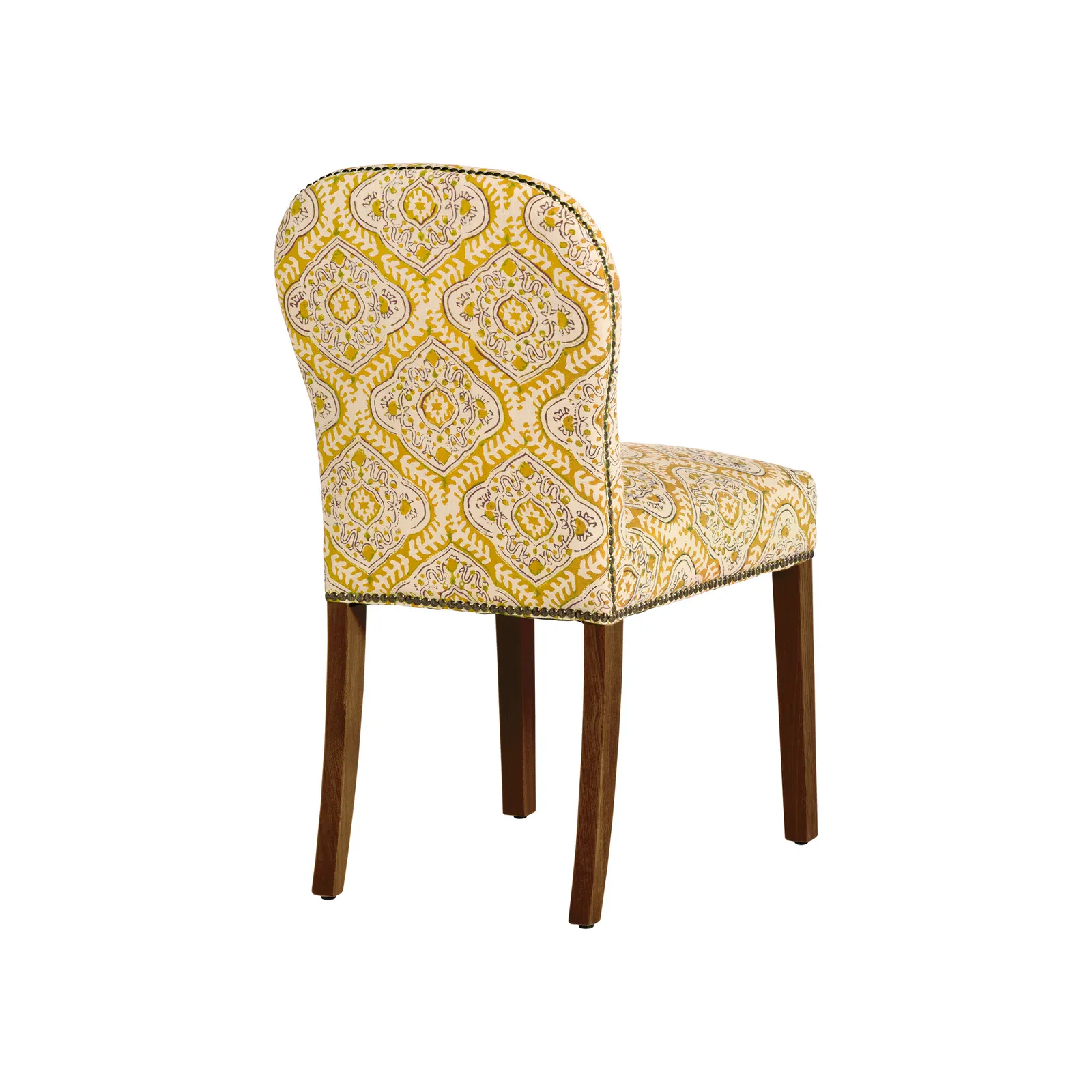 Gable X Linwood Dining Chair, Green Fabric | Barker & Stonehouse 5