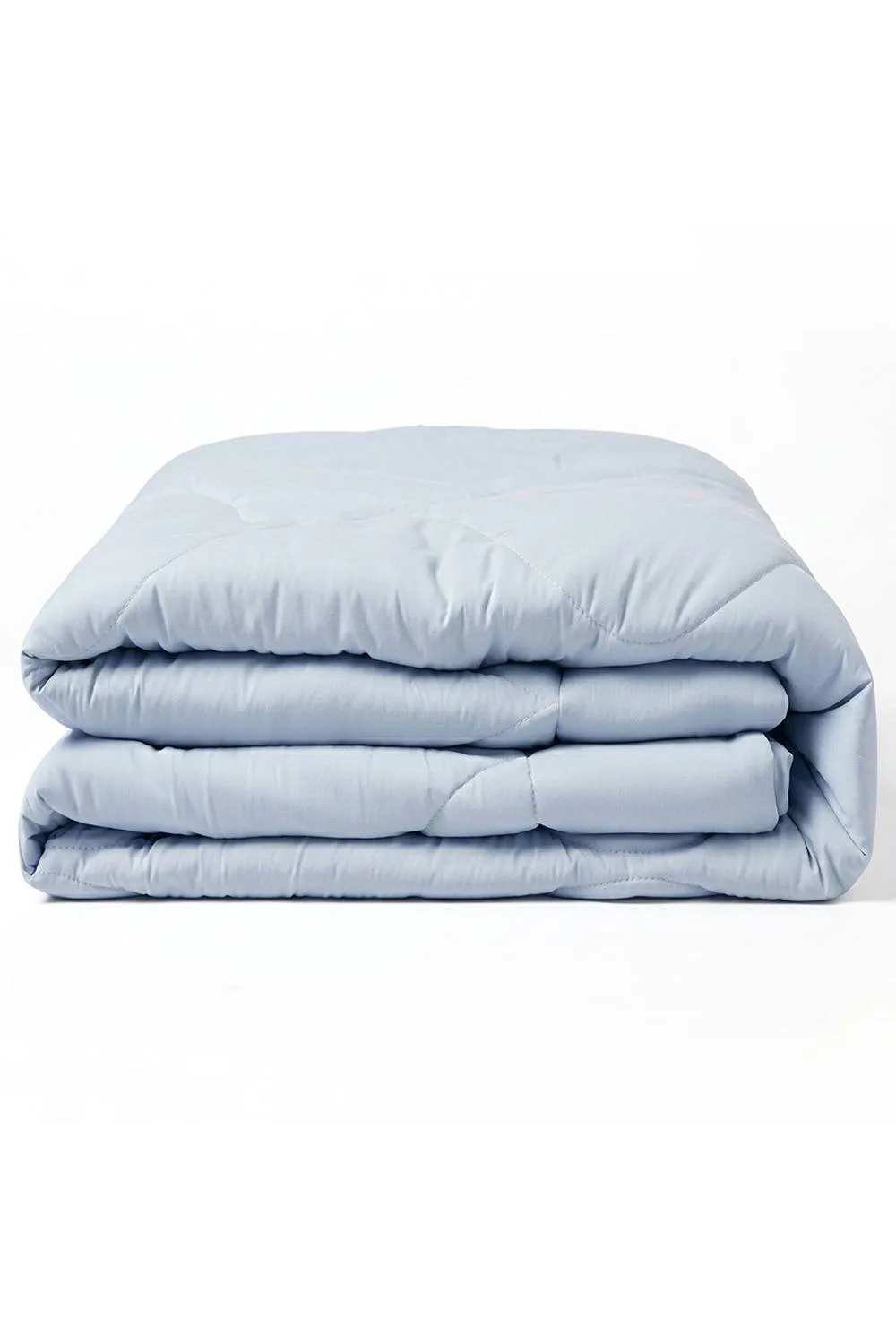 Homescapes Luxury Cooling Blanket, Summer Coverless Duvet in Blue