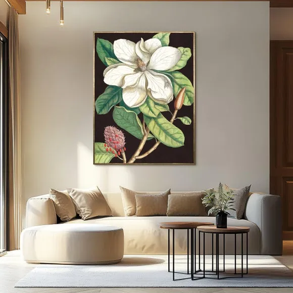 Cedar & Sage Laurel Tree Framed Canvas