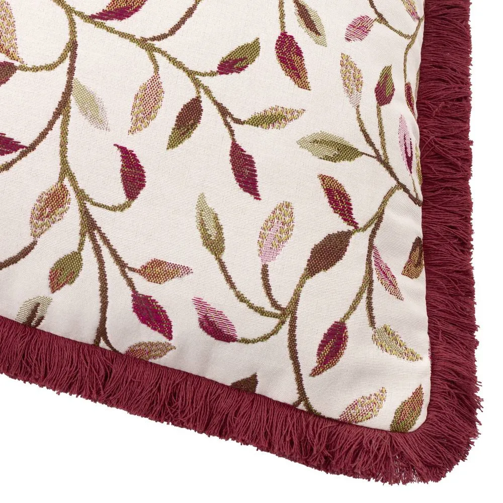 Voyage Maison Cervino Jacquard Cushion in Pink 4