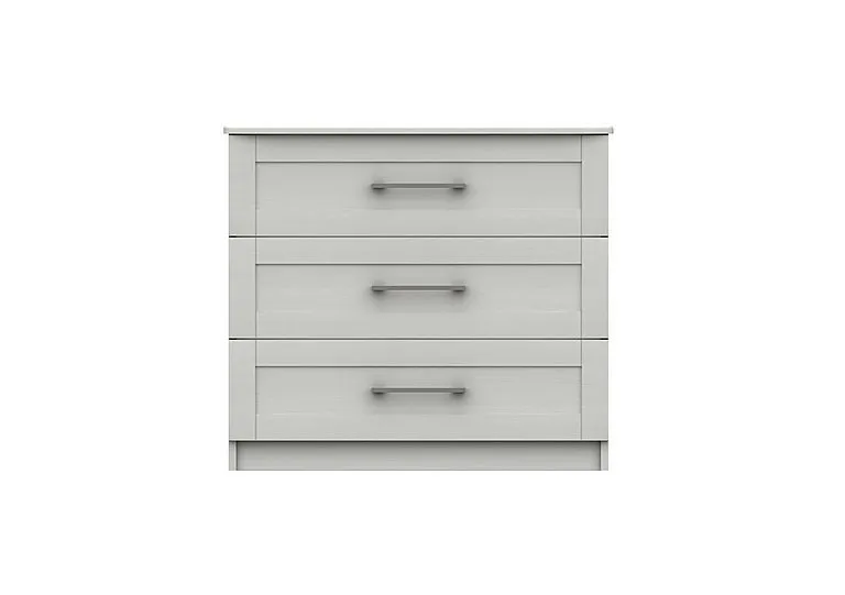 Fenchurch 3 Drawer Chest - White