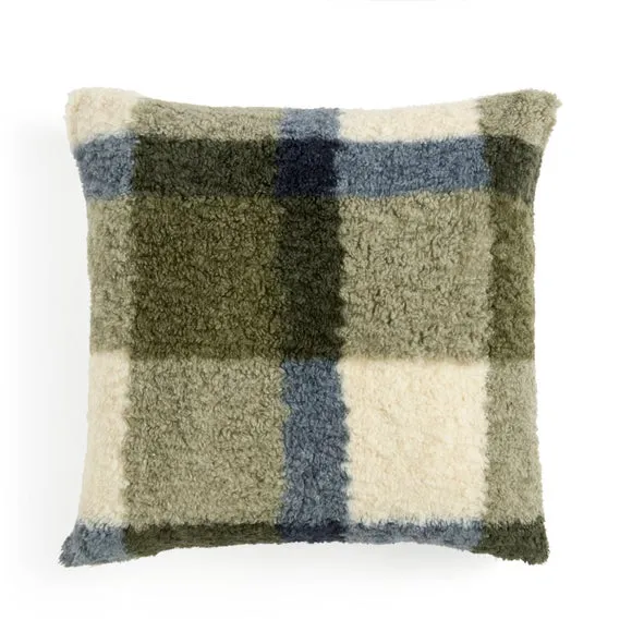 Check Square Cushion 3