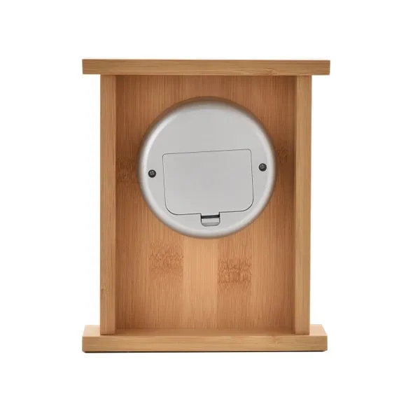 Widdop Bamboo Mantel Clock 3
