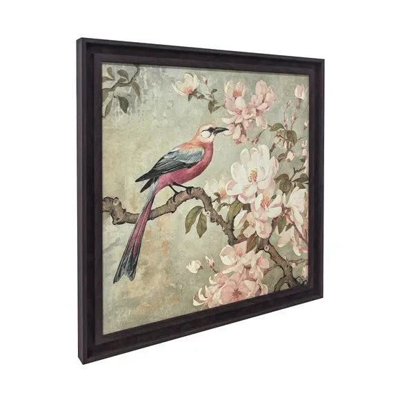 Spring Bird Nostalgia by Andrea Haase Framed Canvas 4