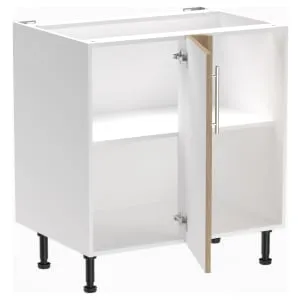 Wickes Orlando Scandi Oak Corner Base Unit - 800mm 2