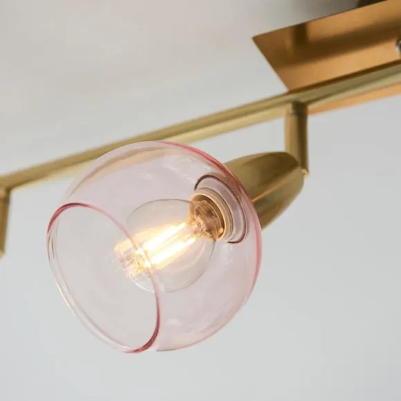 Tia 4 Light Semi Flush Spotlight Bar 5