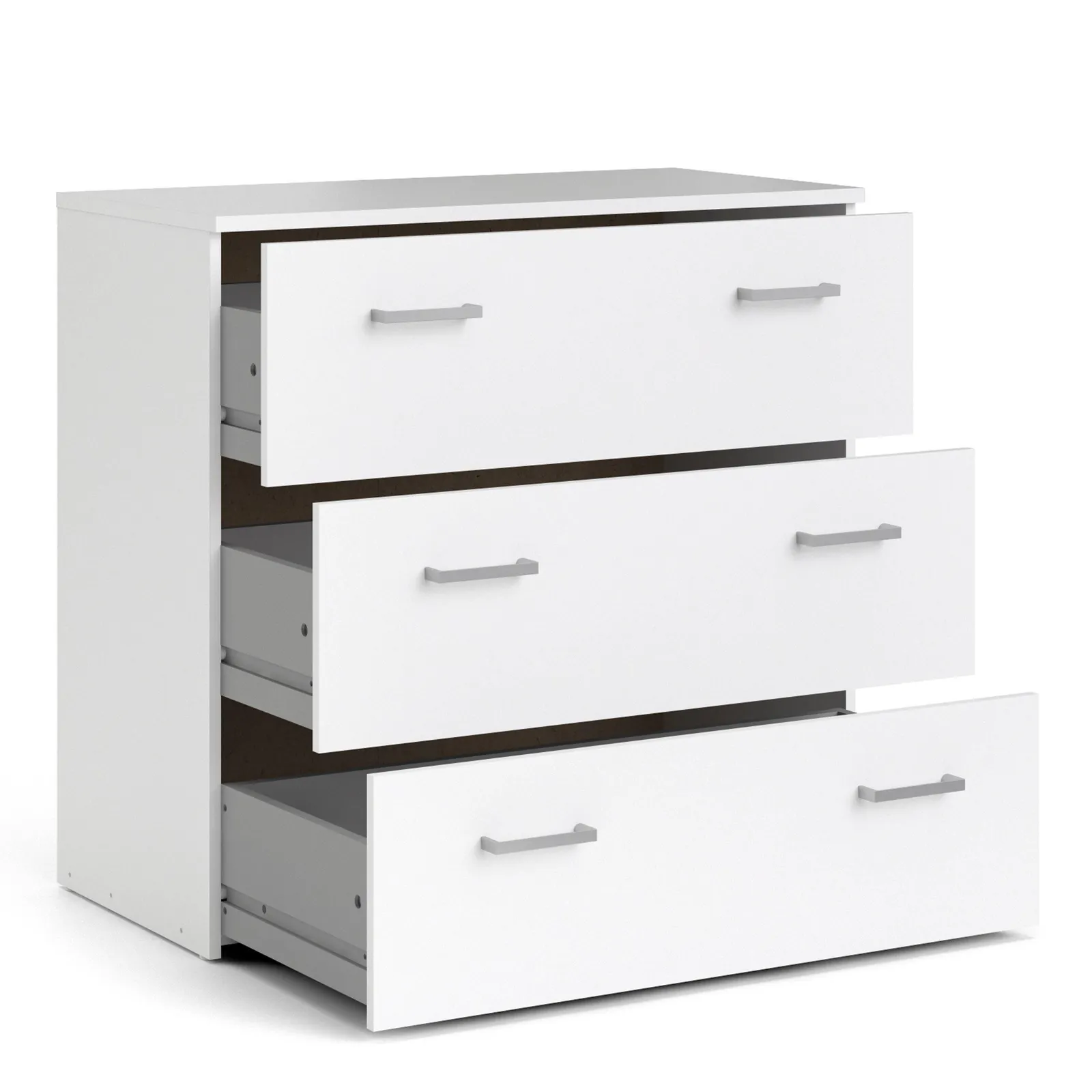 Furniture To Go Space Chest of 3 Drawers in White 4
