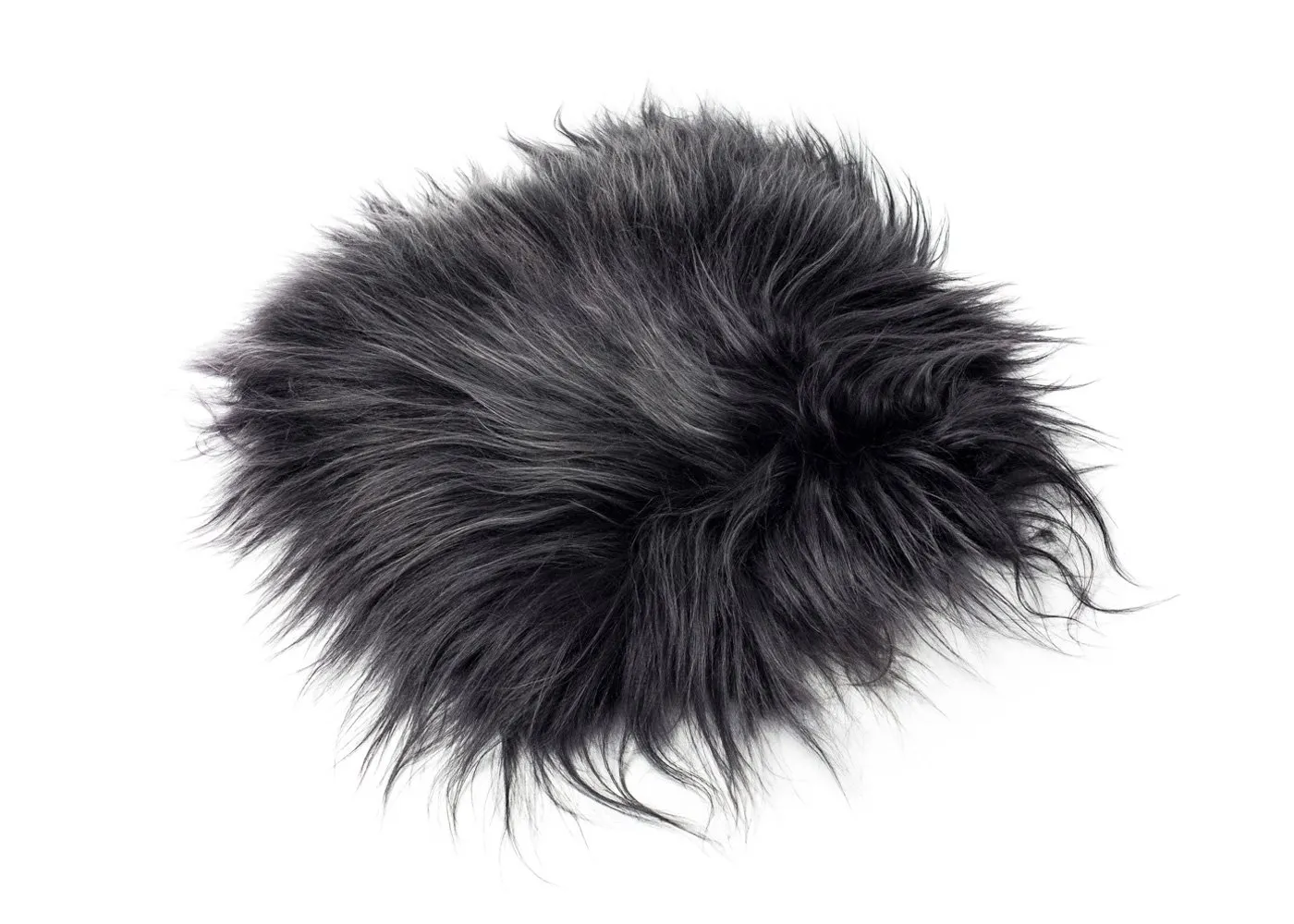 The Organic Sheep Icelandic Sheepskin Chair Pad Graphite