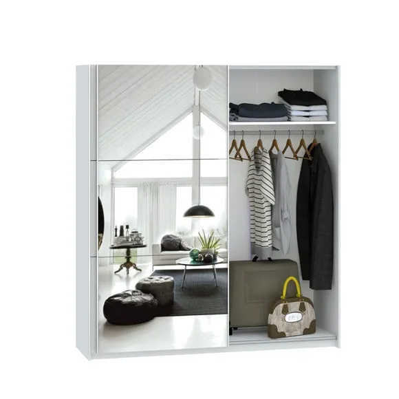 Norland 180cm Sliding Double Wardrobe 3