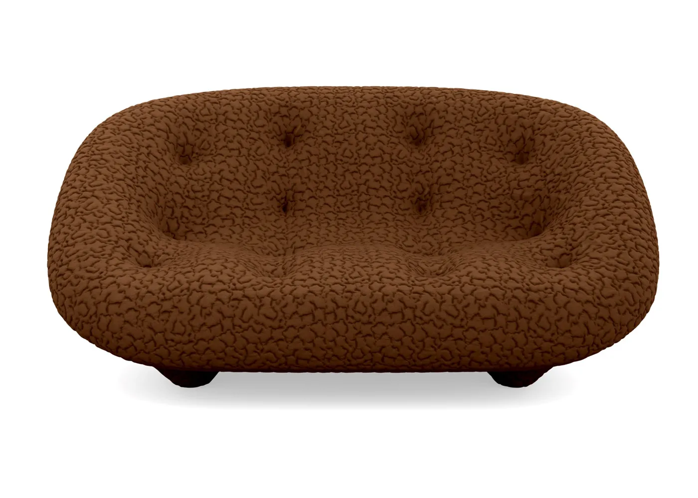 Heal's Ploum Small High Back Sofa Moby Chocolat