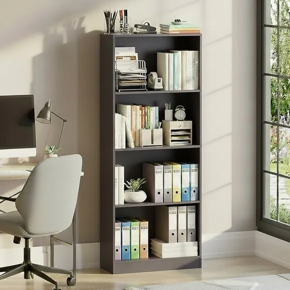 Cambridge 4 Tier Large Bookcase 1