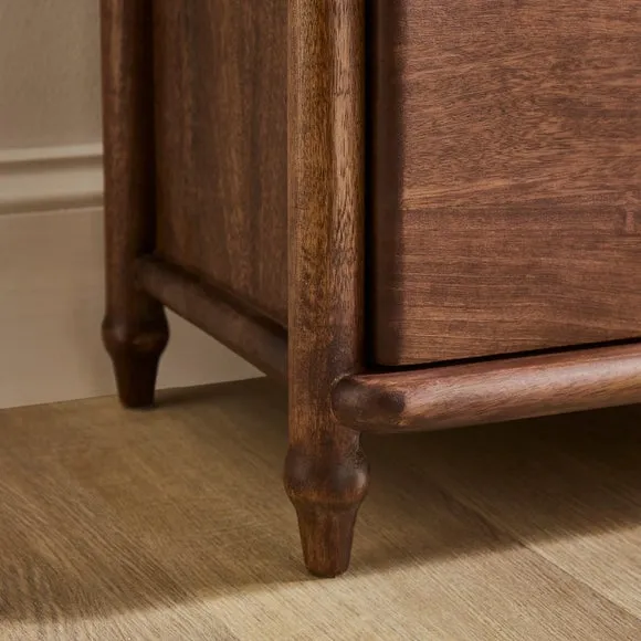 Elma 6 Drawer Chest, Mango Wood 5