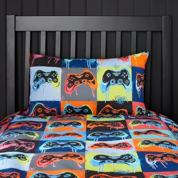 Game Mode Duvet Cover and Pillowcase Set 2