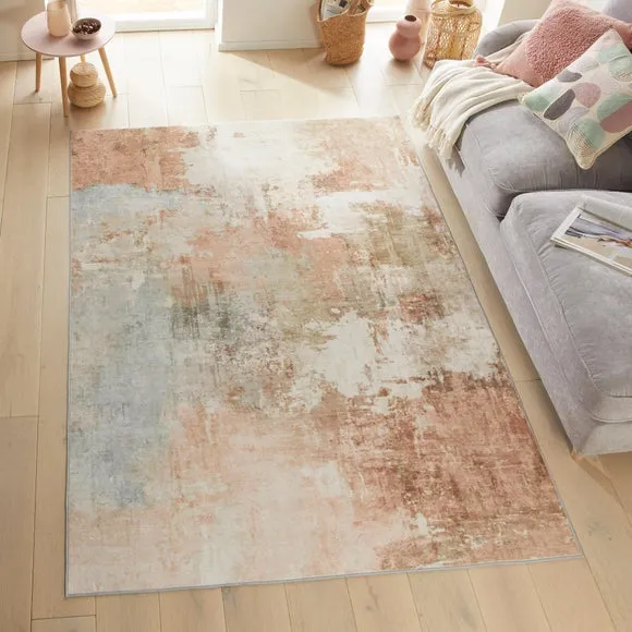 Concept Looms Liberty Abstract Washable Rug 1