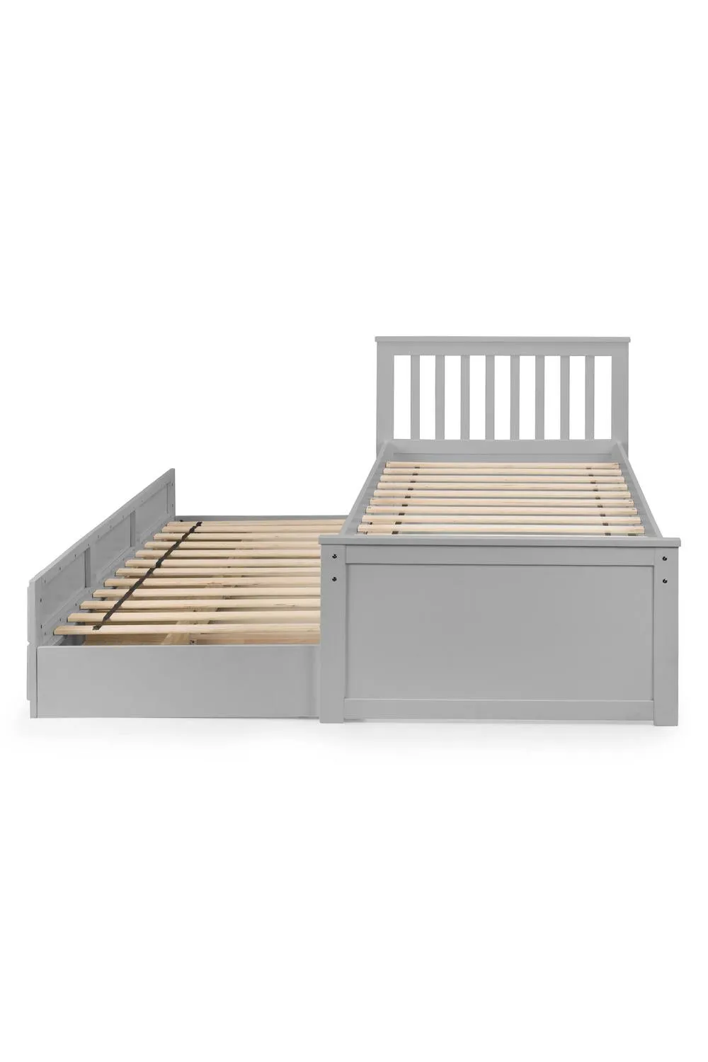 Julian Bowen Maisie Bed with Underbed & Storage Drawers in Grey 6