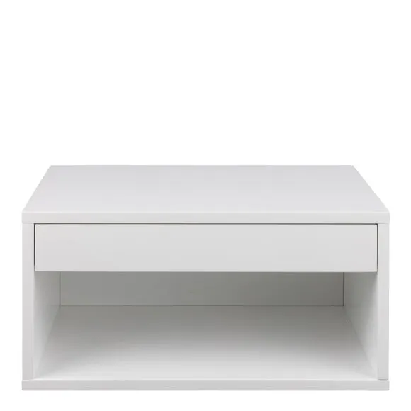 Furniture To Go Cholet 1 Drawer Square Wall Mounted Bedside Table 3