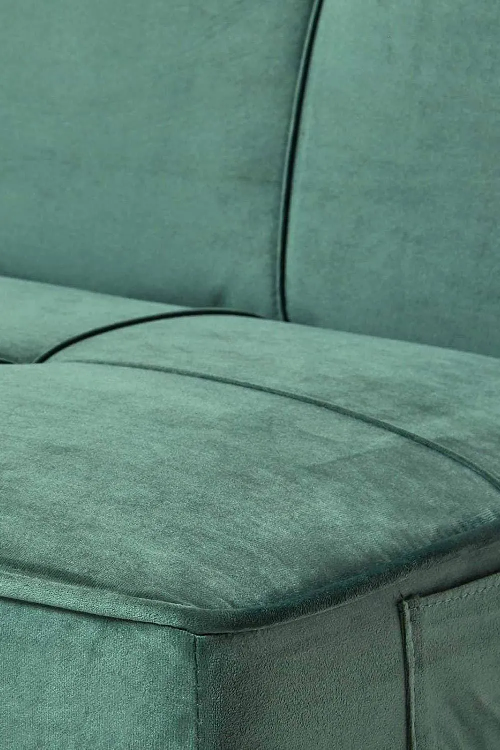 Homescapes Bower Velvet Sofa Bed in Dark Green 5