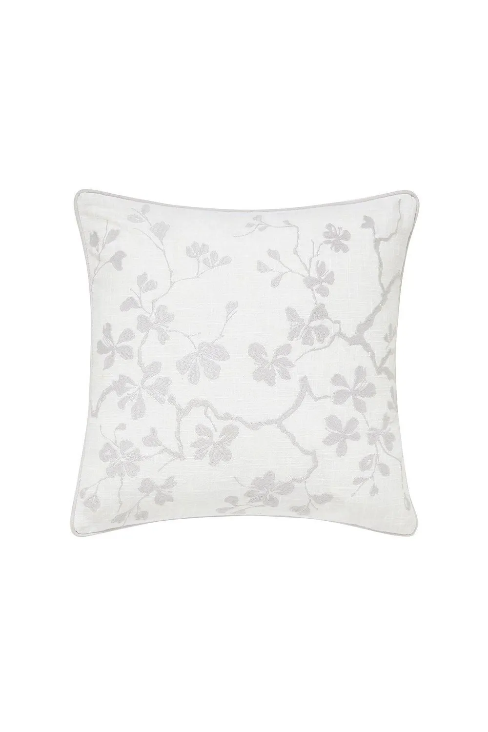 Sanderson 'Athena' Cotton Cushion in Grey