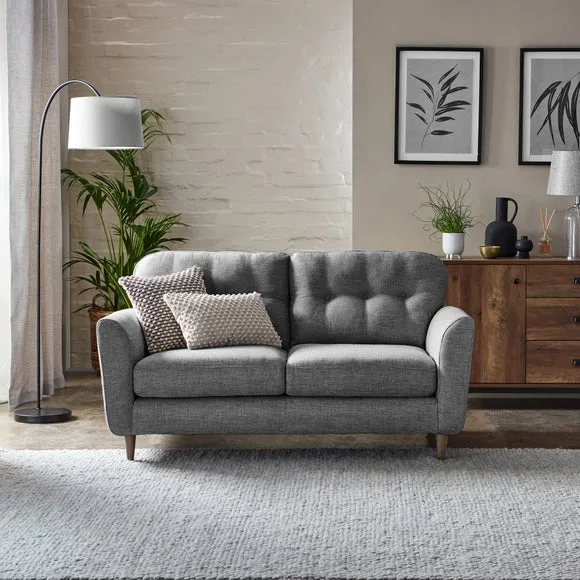 Sven Tonal Weave 2 Seater Sofa 1