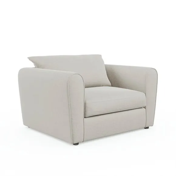 Blake Soft Texture Chenille Snuggle Chair 6
