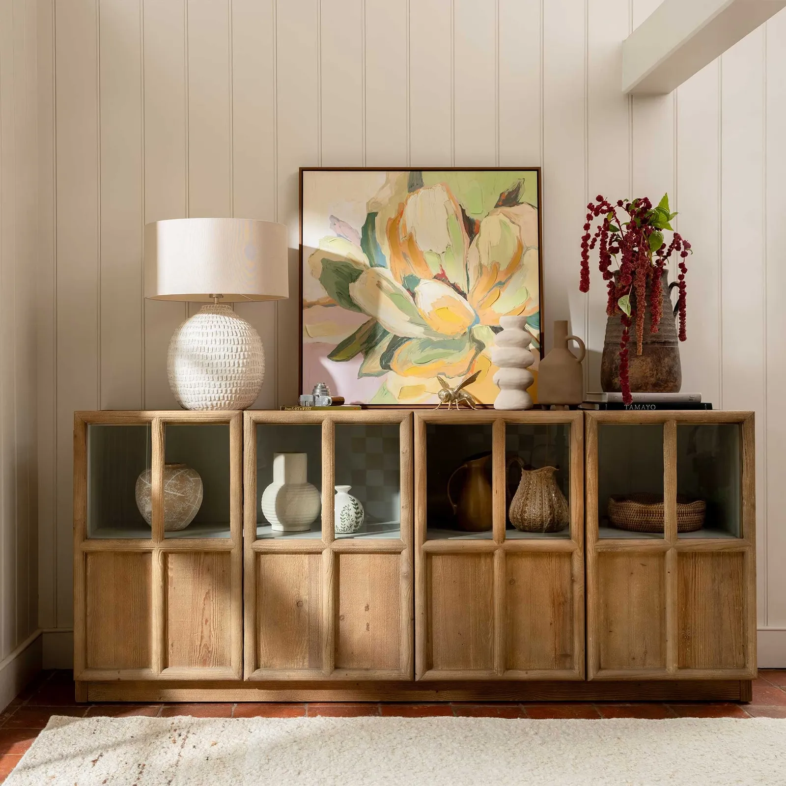 Edworth Sideboard 200X45X87Cm, Neutral Wood | Barker & Stonehouse 2